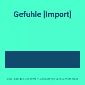 Couverture du produit · Gefuhle [Import]