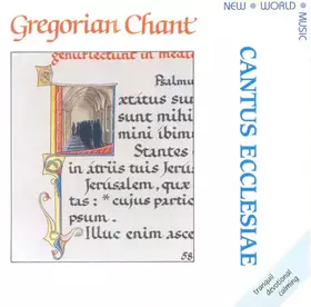 Couverture du produit · Cantus Ecclesiae Gregorian Chant