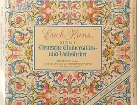 Couverture du produit · Erich Kunz Singt Deutsche Universitäts- und Volkslieder