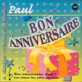 Couverture du produit · Bon Anniversaire Paul