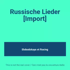 Couverture du produit · Russische Lieder [Import]