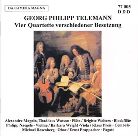 Couverture du produit · Vier Quartette Verschiedener Besetzung