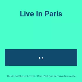 Couverture du produit · Live In Paris