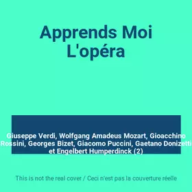 Couverture du produit · Apprends Moi L'opéra