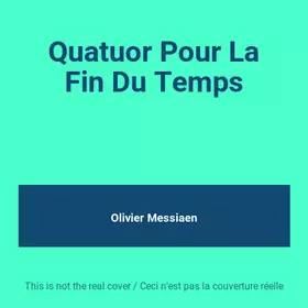 Couverture du produit · Quatuor Pour La Fin Du Temps