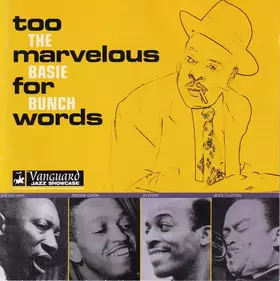 Couverture du produit · Too Marvelous For Words