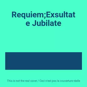 Couverture du produit · Requiem;Exsultate Jubilate