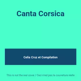 Couverture du produit · Canta Corsica