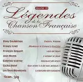 Couverture du produit · LEGENDES DE LA CHANSON FRANCAISE VOLUME 10