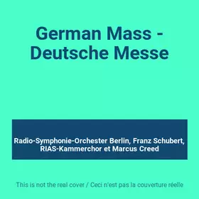 Couverture du produit · German Mass - Deutsche Messe