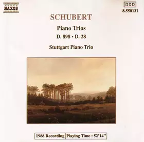 Couverture du produit · Piano Trios D. 898 • D. 28