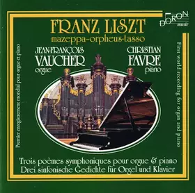 Couverture du produit · Mazeppa - Orpheus - Tasso