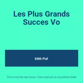Couverture du produit · Les Plus Grands Succes Vo