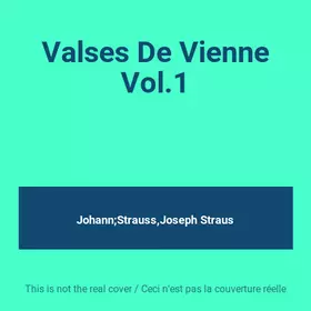 Couverture du produit · Valses De Vienne Vol.1