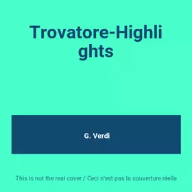 Couverture du produit · Trovatore-Highlights