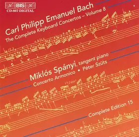 Couverture du produit · The Complete Keyboard Concertos - Volume 8