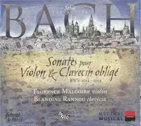 Couverture du produit · Bach: Sonates pour Violon & Clavecin obligé, BMW 1014-1019 [Import]