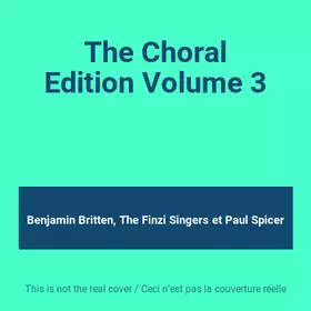 Couverture du produit · The Choral Edition Volume 3