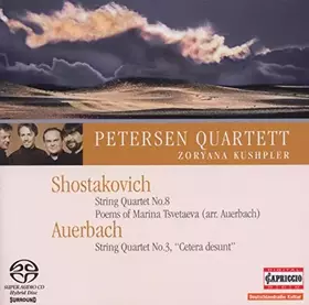 Couverture du produit · Auerbach - Chostakovitch Cetera Desunt - Streichquartett