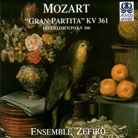 Couverture du produit · "Gran Partita" KV 361 Divertimiento KV 166