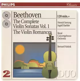 Couverture du produit · The Complete Violin Sonatas Vol. 1 • The Violin Romances