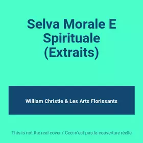 Couverture du produit · Selva Morale E Spirituale (Extraits)