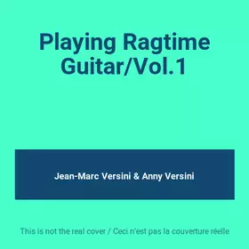 Couverture du produit · Playing Ragtime Guitar/Vol.1