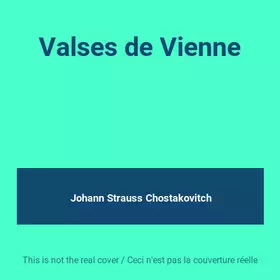 Couverture du produit · Valses de Vienne