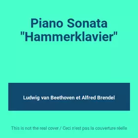 Couverture du produit · Piano Sonata "Hammerklavier"