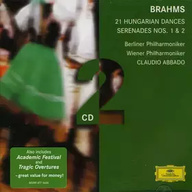 Couverture du produit · 21 Hungarian Dances • Serenades Nos. 1 & 2