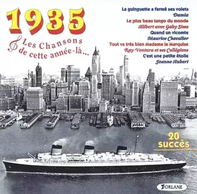 Couverture du produit · Les Chansons De Cette Année-Là....1935