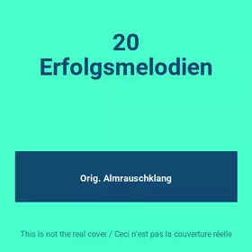 Couverture du produit · 20 Erfolgsmelodien