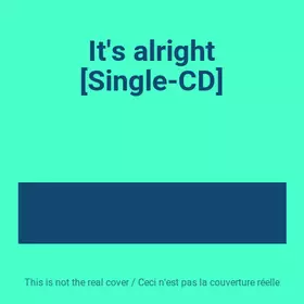Couverture du produit · It's alright [Single-CD]