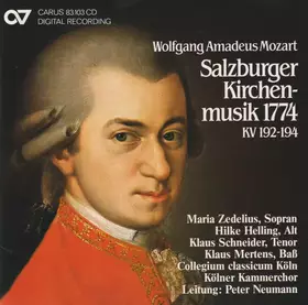 Couverture du produit · Salzburger Kirchenmusik 1774