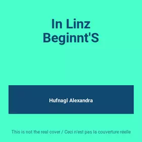 Couverture du produit · In Linz Beginnt'S