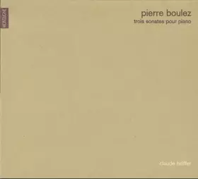 Couverture du produit · Trois Sonates Pour Piano