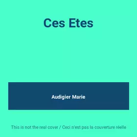 Couverture du produit · Ces Etes