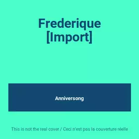 Couverture du produit · Frederique [Import]