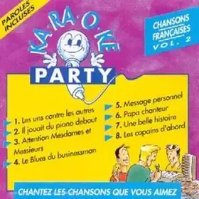 Couverture du produit · Karaoke Chansons Francaises Vol 2