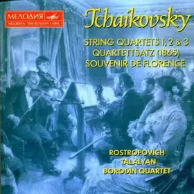 Couverture du produit · String Quartets 1, 2 & 3 / Quartettsatz / Souvenir De Florence