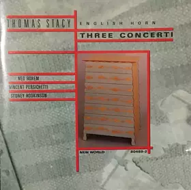 Couverture du produit · Three Concerti