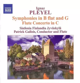 Couverture du produit · Symphonies In B Flat And G Flute Concerto In C