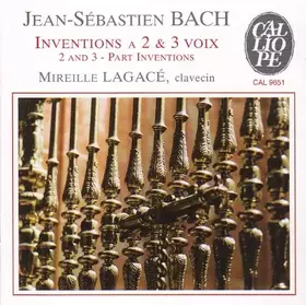 Couverture du produit · Inventionen für 2 & 3 Stimmen [Import]