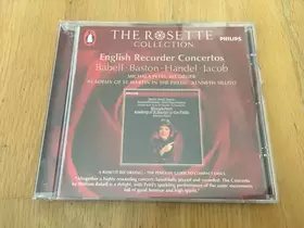 Couverture du produit · English Recorder Concertos