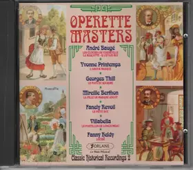 Couverture du produit · Operette Masters