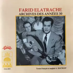 Couverture du produit · Archives Des Années 30