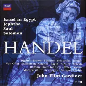 Couverture du produit · Israel In Egypt · Jephtha · Saul · Solomon