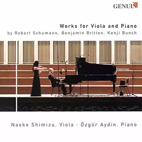 Couverture du produit · Shimizu joue Schumann, Britten et Bunch