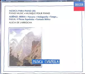 Couverture du produit · Música Para Piano (III)