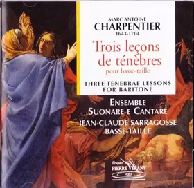 Couverture du produit · Trois Leçons De Ténèbres Pour Basse-Taille (Three Tenebrae Lessons For Baritone)